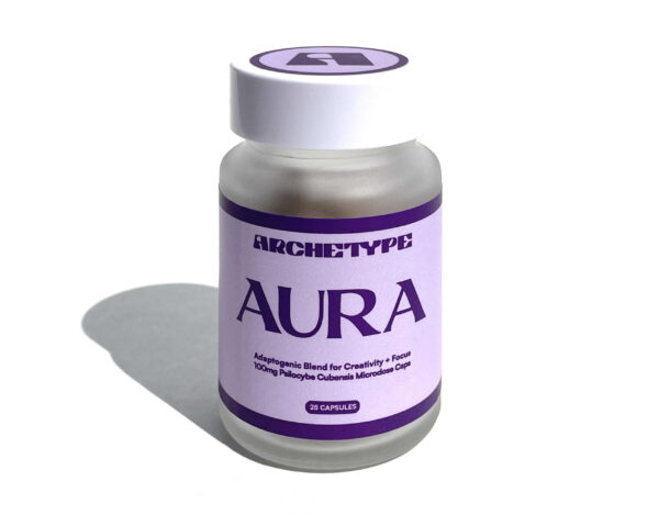 Buy ARCHETYPE AURA Microdose Mushroom Capsules (Bottle of 25) Online | Magic Mushrooms Dispensary