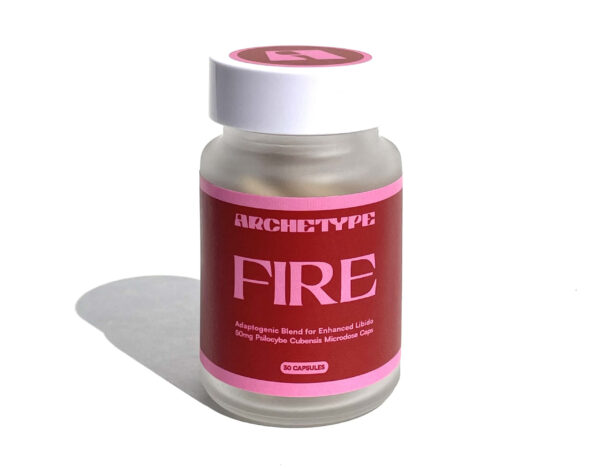 Buy ARCHETYPE FIRE Microdose Mushroom Capsules (Bottle of 30) Online | Magic Mushrooms Dispensary