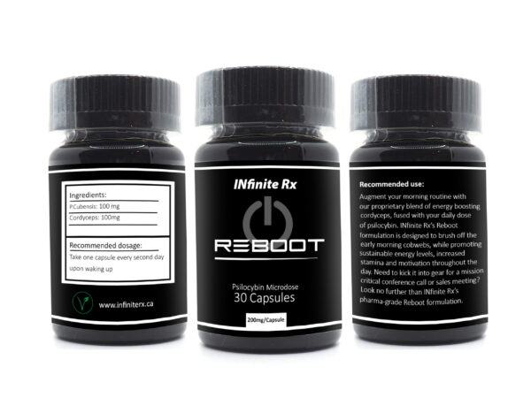 Buy INfinite Rx (Reboot) Microdosing Psilocybin Capsules Online | Magic Mushrooms Dispensary